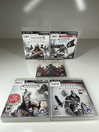Lotto manuali ps3 - lotto, assassins